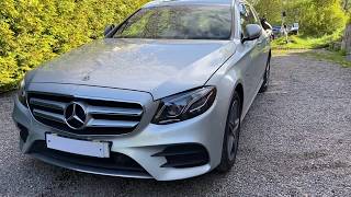 MercedesBenz E300de Amgline review [upl. by Cykana790]