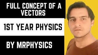 Vectors Full Concept  Physics Class First Year [upl. by Enidlarej]