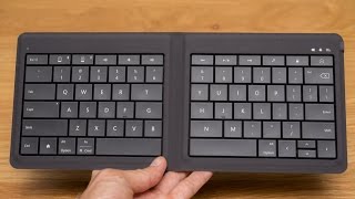 Trên tay Microsoft Universal Foldable Keyboard [upl. by Einaffets498]