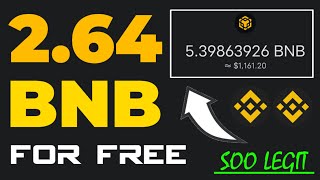 GET 26 FREE BNB IN 10 SECONDS step by step HOW TO EARN FREE BNB IN TRUST WALLET [upl. by Ronym]