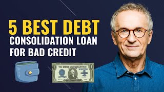 5 Best Debt Consolidation Loans for Bad Credit  is debt consolidation a good idea [upl. by Berty789]