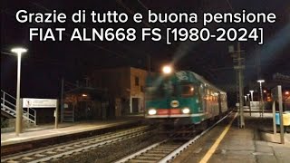 ADDIO alle ALN 668 in SICILIA [upl. by Dyrraj]