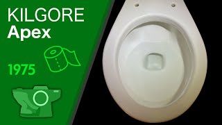 1975 Kilgore Apex 108 Toilet  Basic Flush Tests [upl. by Terrel]