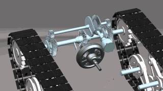 NX 85 Dual Differential Tank Drive [upl. by Ahasuerus530]