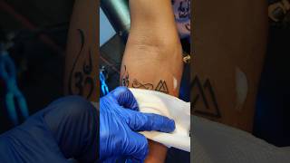 Om Tattoo Design Ideas ink youtube art artist tattoo love trending [upl. by Peh524]