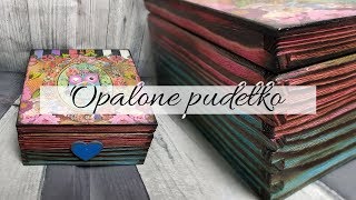 126 DECOUPAGE OPALANIE DREWNA  OPALANIE PALNIKIEM  OPALONE DREWNO  WOOD BURNING  TUTORIAL [upl. by Heyman521]