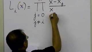 Chapter 0504 Lesson Lagrangian Interpolation  Theory [upl. by Atiekan]