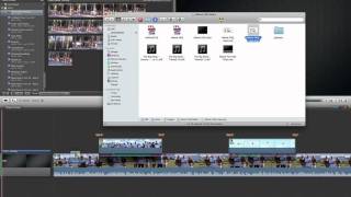 iMovie 11 Tutorial  Adding a logo [upl. by Bogart673]