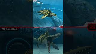 TYLOSAURUS ALL EVOLUTION amp TYLOSAURUS ALL ANIMATION  Jurassic World The Game [upl. by Cirre]