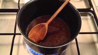 Faire une sauce à la figue  Sauce pour foie gras [upl. by Stephi847]