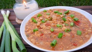 Healthy White Chicken Chili Recipe  Episode 124 [upl. by Lapides219]