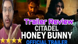 CITADEL HONEY BUNNY TRAILER REVIEW  CITADEL HONEY BUNNY TRAILER REACTION  VARUN SAMANTHA PRIME 🔥 [upl. by Jariah]