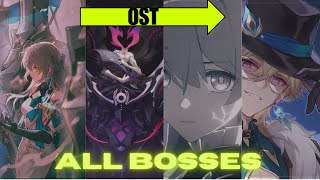 Honkai Star rail ALL BOSSES OST [upl. by Collayer]