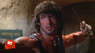 Rambo III 1988  Rambo Destroys a Soviet Base Scene  Movieclips [upl. by Kwan]