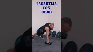 LAGARTIJA CON REMOPETER HOLKAN personaltrainer entrenapersonal deporte [upl. by Annavoig]