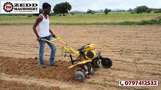 HAND TRACTOR Power TillerWalking Tractor Kenya [upl. by Gatian251]