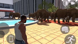 INDIAN BIKE 🏍 DRIVING 🚗 3D GAMEPLAY 🎮  MY FAMHOUSE 🏠 FULL OF ELEPHANTS 🐘  viralvideo gaming [upl. by Neeruam]