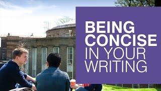 Being Concise in Your Writing [upl. by Nnaer]