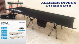 REVIEW FOLDING BED INVENA DARI ALLTREK [upl. by Teraj692]