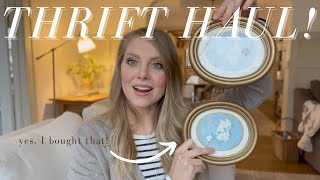 First THRIFT HAUL of 2023  Decorating with THRIFT Store Finds [upl. by Enasus741]