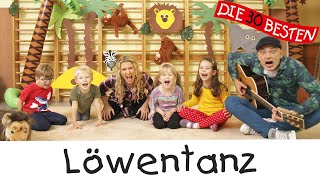 👩🏼 Löwentanz  Singen Tanzen und Bewegen  Kinderlieder [upl. by Estrella]