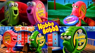 Hubba Bubba Bubble Tape Gum Funny Commercials Big Bubbles No Troubles [upl. by Meneau518]