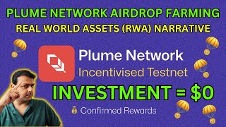 Plume Network Testnet Airdrop Farming Tutorial [upl. by Berti]