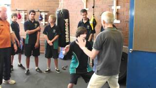 Roleystone Community College boy Chinese Boxing with FreerkAVI [upl. by Annayi394]