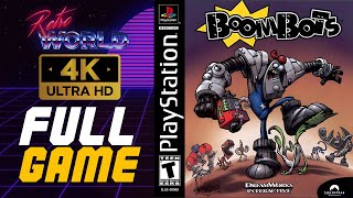 BoomBots PS1  All Normal amp Secrets Levels  Playstation Longplay  No Commentary 4K [upl. by Abita]