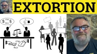 🔵 Extortionate Meaning  Extortion Definition  Extort Examples  BRE Vocabulary  Extortionate [upl. by Cadmarr]