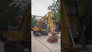 Good Condition Komatsu Pc138us Digger Pc138 Hydraulic Crawler Excavator 13 Ton [upl. by Saudra]