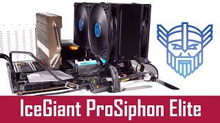 IceGiant ProSiphon Elite  Review amp Test vs Noctua NHD15  installation on AM4 socket [upl. by Adham]