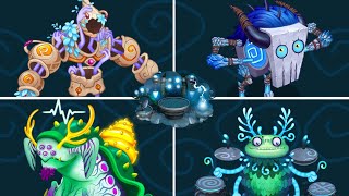 All About WUBLINS  All Rares Awakenings Wubbox  My Singing Monsters [upl. by Ecinerev]