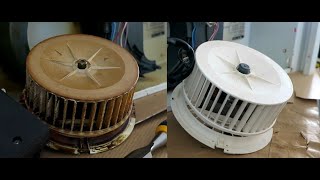 Clean a Greasy Kitchen Rangehood Exhaust Fan  DIY [upl. by Golanka611]