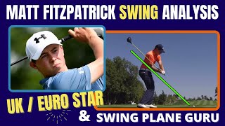 Matt Fitzpatrick Golf Swing Analysis  2021 [upl. by Nosredneh914]