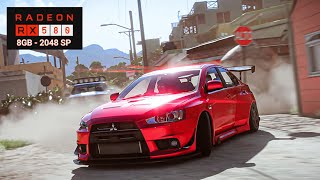 Forza Horizon 5  Athlon 3000g  RX 580 8gb 2048sp Gaming [upl. by Mortensen]