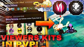 I Used YOUR Movesets In Shindo Life  Shindo Life PVP 89 [upl. by Akener317]