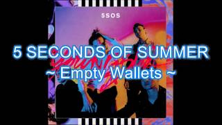 5SOS  Empty Wallets Instrumental Karaoke Album  Youngblood [upl. by Lobell980]