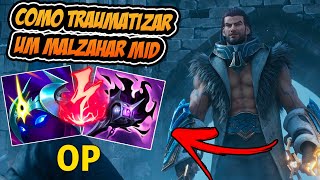 TRAUMATIZANDO UM MALZAHAR MID Sylas vs Malzahar MID [upl. by Nasya]