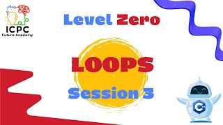 Level Zero  Session 3  Loops For  While  Do While  in C [upl. by Mannie]