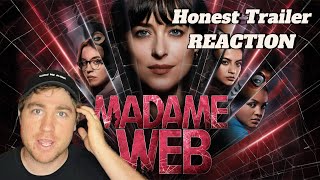 Madame Web  Honest Trailer REACTION [upl. by Merta729]