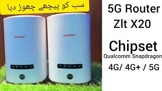 5G Wireless Router ZLT X20 Qualcomm Snapdragon Chipset [upl. by Ahsha]