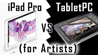 iPad Pro or a Windows Tablet for an artist Stylus responsiveness tested [upl. by Helaina]