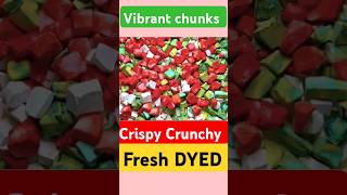 dyed vibrant chunks crispy gymchalk ASMR gymchalkasmr gymchalk asmrsounds TheChalkMen [upl. by Naiva]