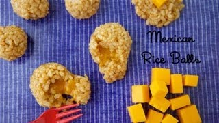 Mexican Rice Balls  Healthy Side Dish Recipes  Weelicious [upl. by Eryn719]