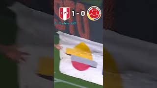 Peru vs Colombia Eliminatorias Sudamericanas rumbo al mundial 2026 [upl. by Larena953]