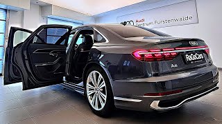 2023 Audi A8 50 TDI Quattro Facelift  Big High Tech Luxury Sedan Interior Exterior Sound [upl. by Yllitnahc]