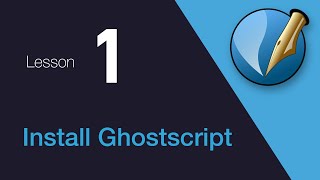 1 Install Ghostscript for Scribus [upl. by Sorensen]