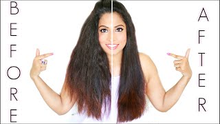 How to straighten my hair at home perfectly in 5 minutes  ShrutiArjunAnand [upl. by Loomis]