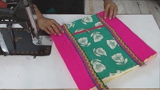 OFFIECE COLLEGE BAG SERIES 1 BAG 6th EYECATCHING SPACIOUS 4 POCKET STEP BY STEP TUTORIAL [upl. by Niltiak845]